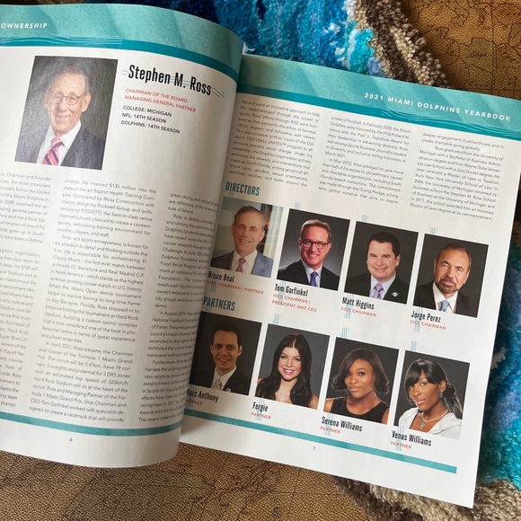 Miami Dolphin Yearbook 2021 - Picture 6 of 10